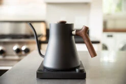 Fellow Stagg EKG 0.9L Kettle - Black And Walnut -Coffee Makers Store TG7A5050StaggEKGwoodwalnut