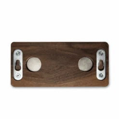 Wiedemann Hangup 2pc Equipment Rack - Walnut -Coffee Makers Store WMHANGUP2WL 03