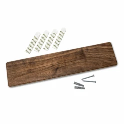 Wiedemann Hangup 4pc Equipment Rack - Walnut -Coffee Makers Store WMHANGUP4WL 07