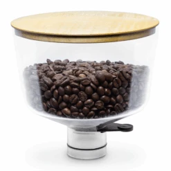 ECM And Profitec 500g Hopper Lid And Funnel Lid - Tiger Maple -Coffee Makers Store WMLIDECMTM 6350 575ff55a 6dcd 4c27 8d56 62ccadf3fb9d