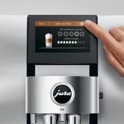JURA Z10 Super-Automatic Espresso Machine -Coffee Makers Store Z10 det Al Wh screen touch AromaSel en Original eng 30767