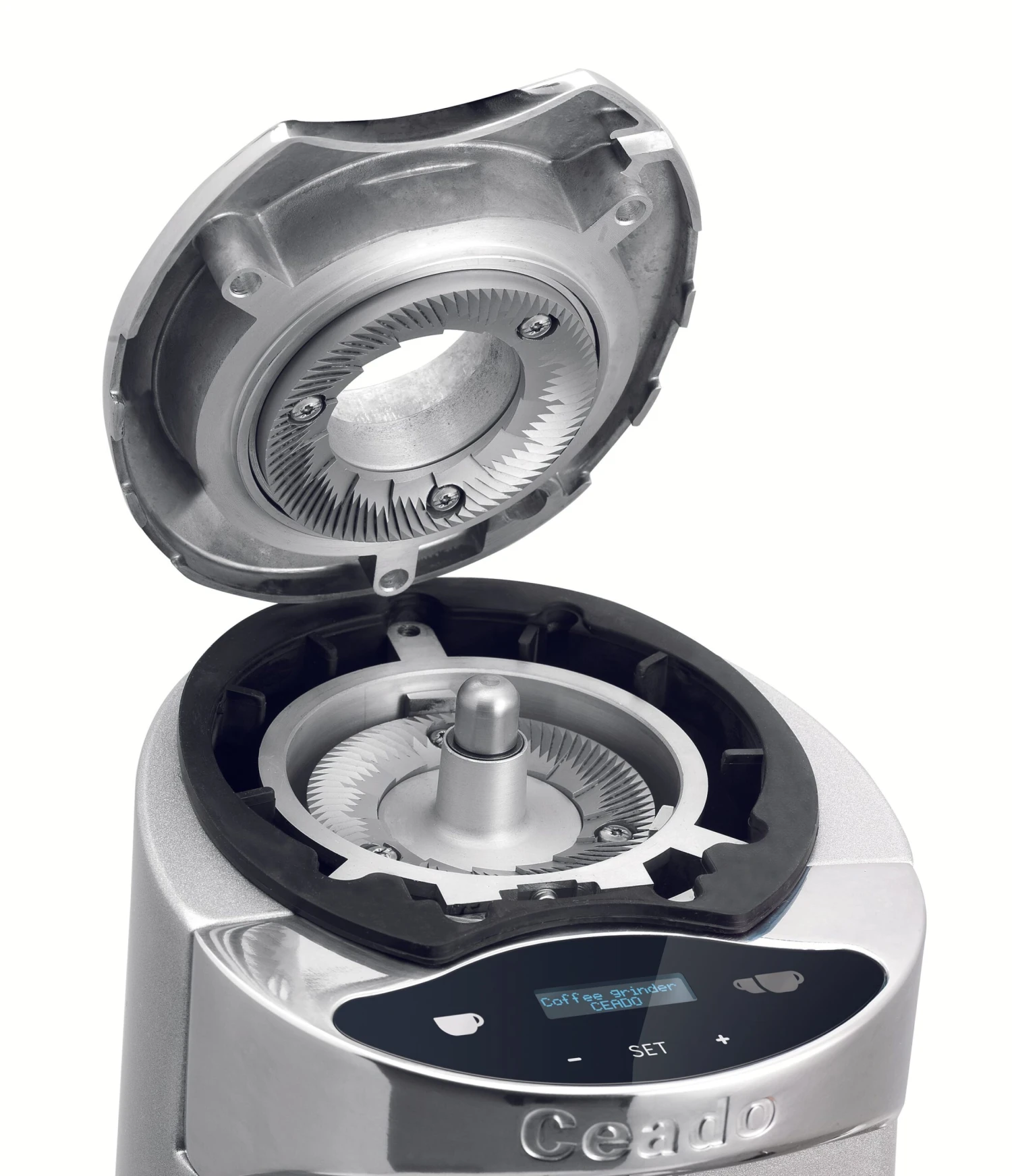 Ceado E37SL Coffee Grinder In Silver 4 Ceado E37SL Coffee Grinder In Silver - Image 4