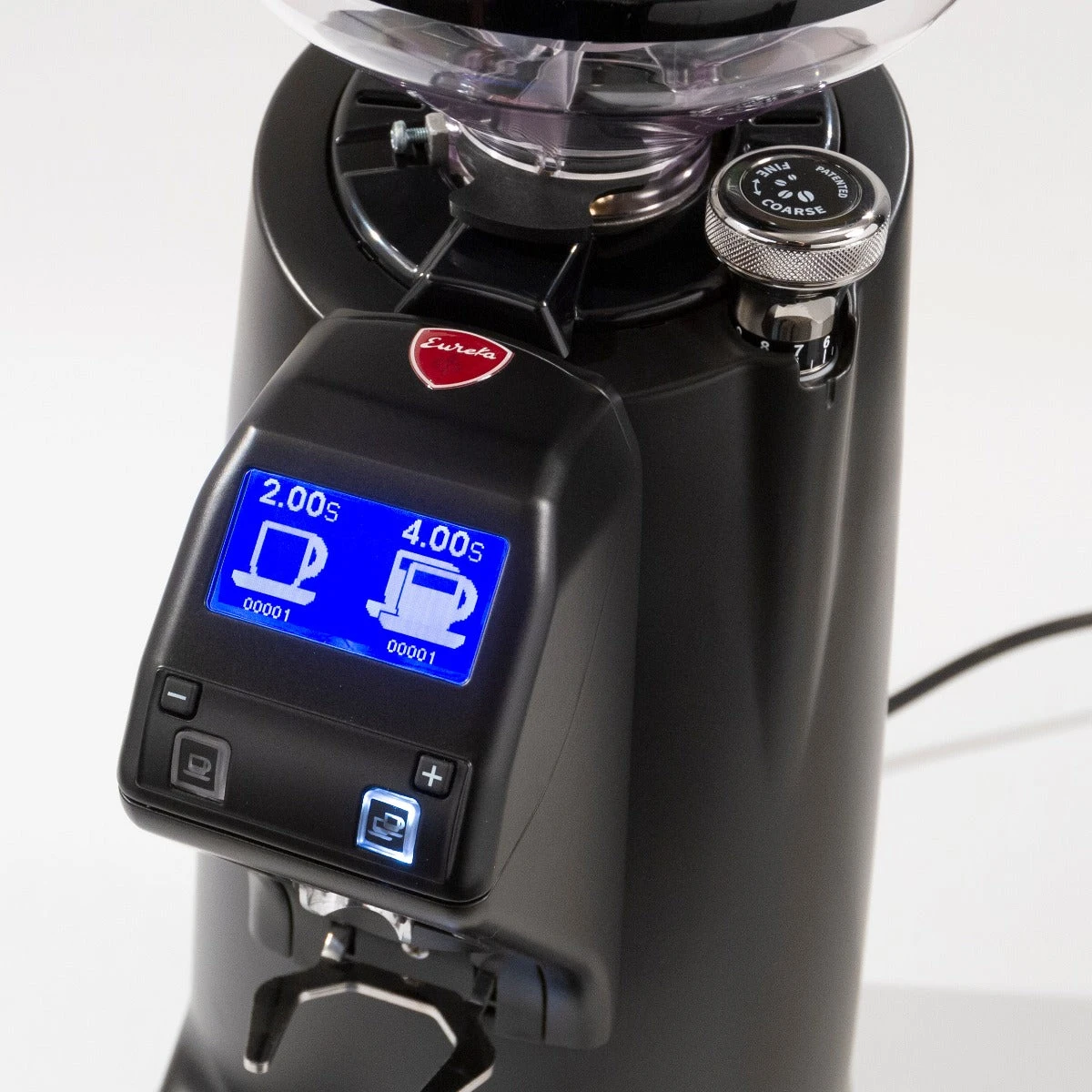 Eureka Olympus 75E High Speed Espresso Grinder In Black 4 Eureka Olympus 75E High Speed Espresso Grinder In Black - Image 4